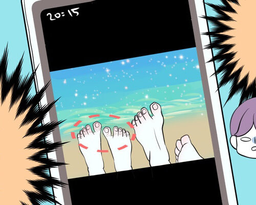 「ギョッ！」彼と海外リゾートへ！→映え写真を撮ったつもりがそこに写っていたのは…？！