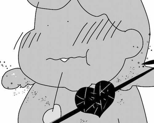 「…バッキューン」私の胸を撃ち抜く恋の矢⇒そのきっかけは彼のひと言で…？ #ぽっちゃり婚活 18