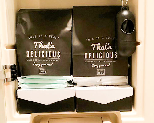 取り出しやすい！コスパ◎！【ダイソー】紙袋で生理用品収納作ってみた！